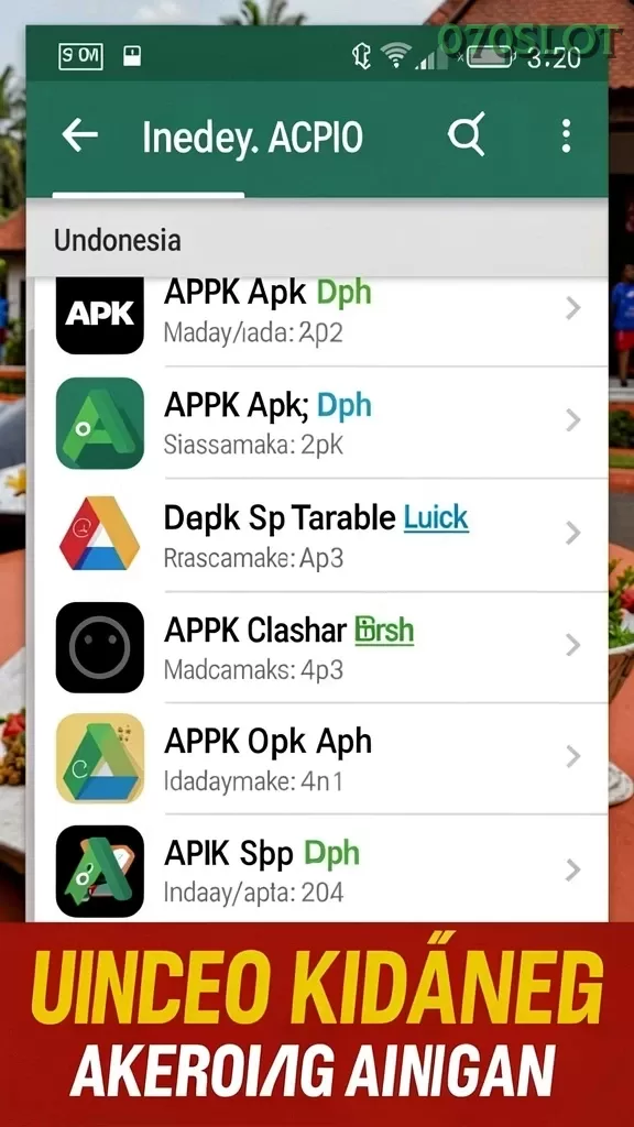 Cuplikan layar 7METER — halaman utama